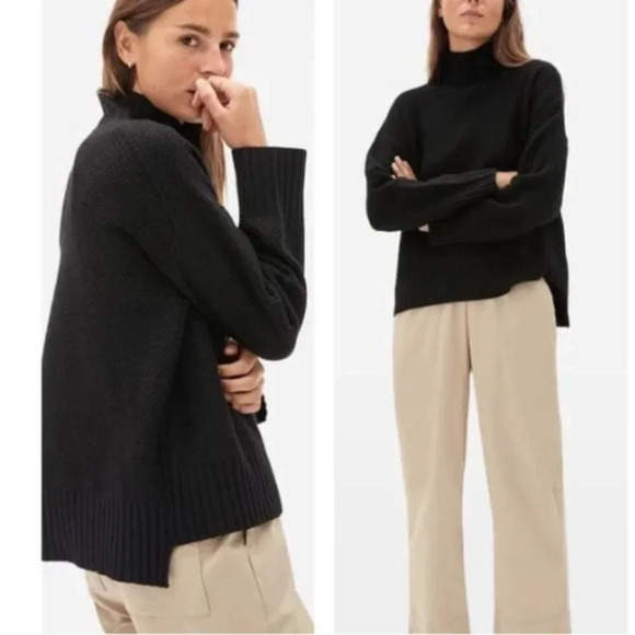 Everlane Sweaters - Everlane recycled cashmere Everlane Cashmere Stroopwafel Turtleneck 13746